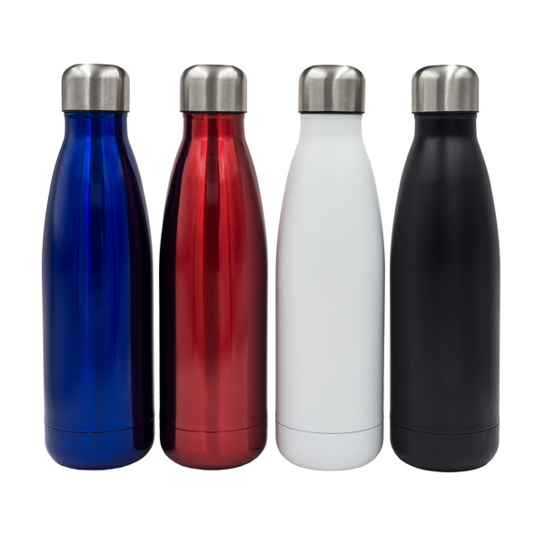 500 ml Montana vacuum bottle - White