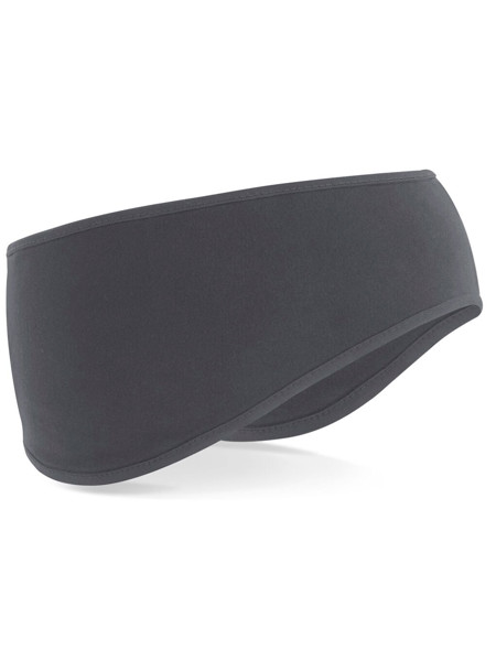 Softshell Sports Tech Headband - Graphite Grey