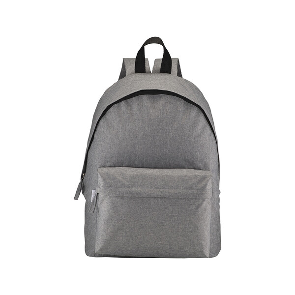Melange R-Pet 2 Pockets Backpacks (Recycled R-Pet) - Grey