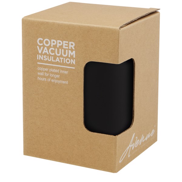 Jetta 180 ml copper vacuum insulated tumbler - Black
