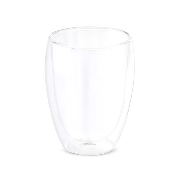 PS - MACHIATO. Set of 2 isothermal glass cups