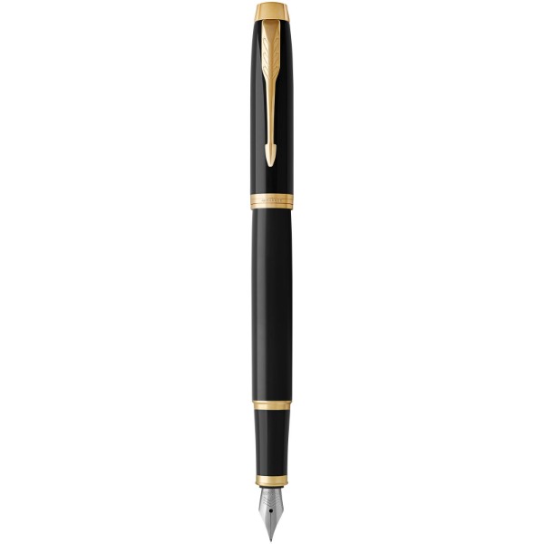 Parker IM fountain pen - Solid Black / Gold