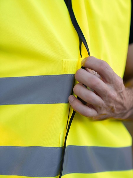 Korntex Comfort Safety Vest "Soltau" - Yellow / L/XL