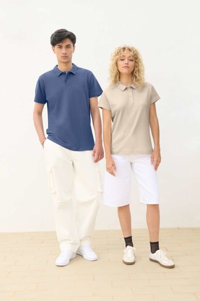 SOL'S PULSE polo majica - Bela / 3XL
