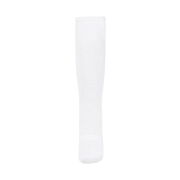 THC RUN KIDS WH. Mid-calf sports sock for children - White / 30