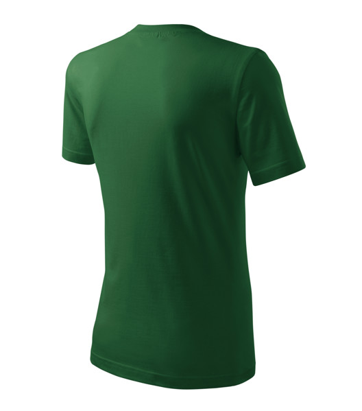 Tričko Pánske Malfini® Classic New - Fľaškovozelená / 3XL