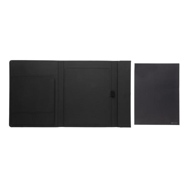 Impact Aware™ A4 mapa s magnetnim zatvaranjem - Crna