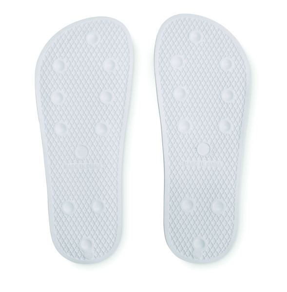 Anti -slip sliders size 46/47 Kolam - White