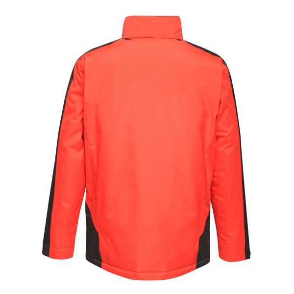 Contrast Insulated Jacket - Black / Classic Red / S