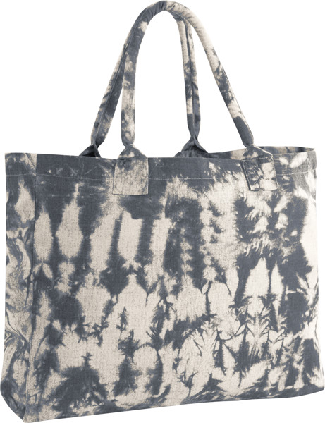Canvas Tasche "Tie Dye" Westford Mill | W 930 - Natural Black Tie Dye / onesize