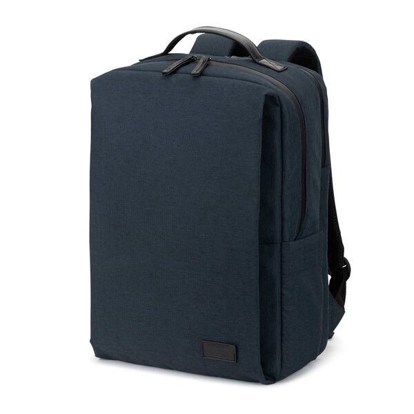 GLASGOW. Laptop backpack (17") made from high-density 600D recycled polyester (20L) - Blue