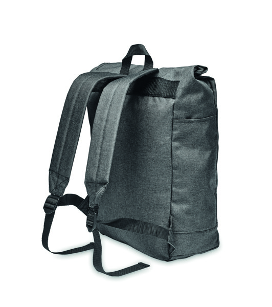 Udine backpack RPET 600D,roll top closure