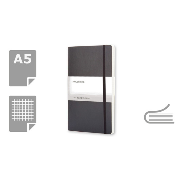 MOLESKINE Notizbuch ca. A5 - schwarz