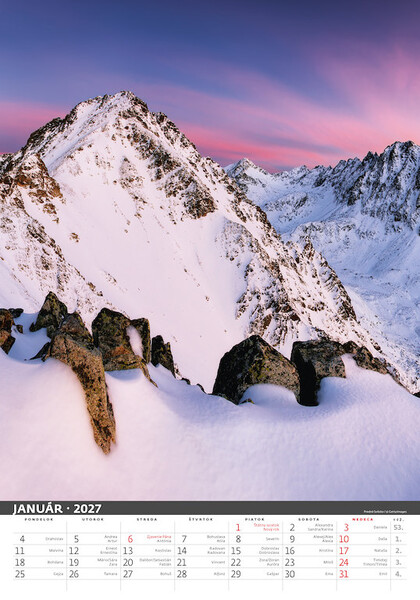 Kalendár Tatry