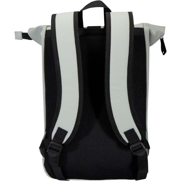 Resi Plus 15" GRS recycled roll-top backpack 18L - Grey