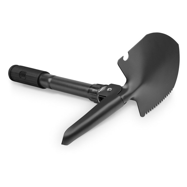PS - DIG. Metal folding shovel with compass
