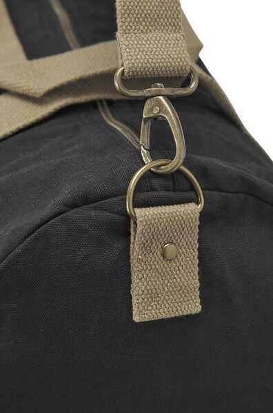 Cottover Gots Canvas Dufflebag black ONE