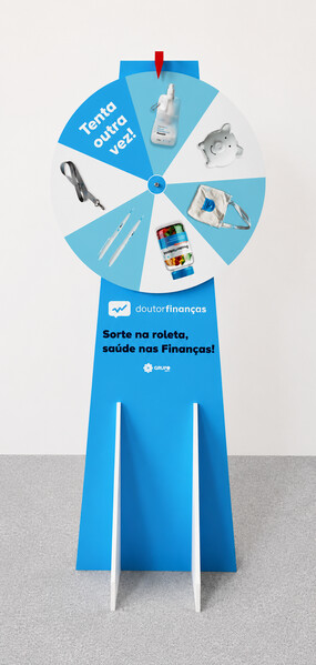 Roda da Fortuna Personalizada, 120cm