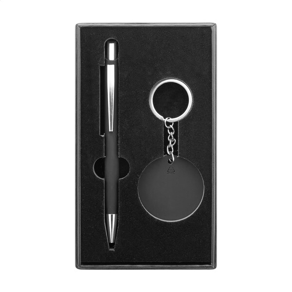 Sada Pera A Prívesku Na Kľúče Miroset - Black