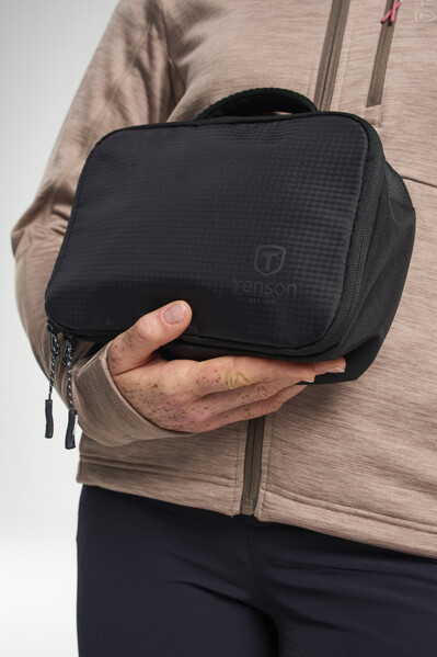 Tenson Square Toilet Bag Black No Size