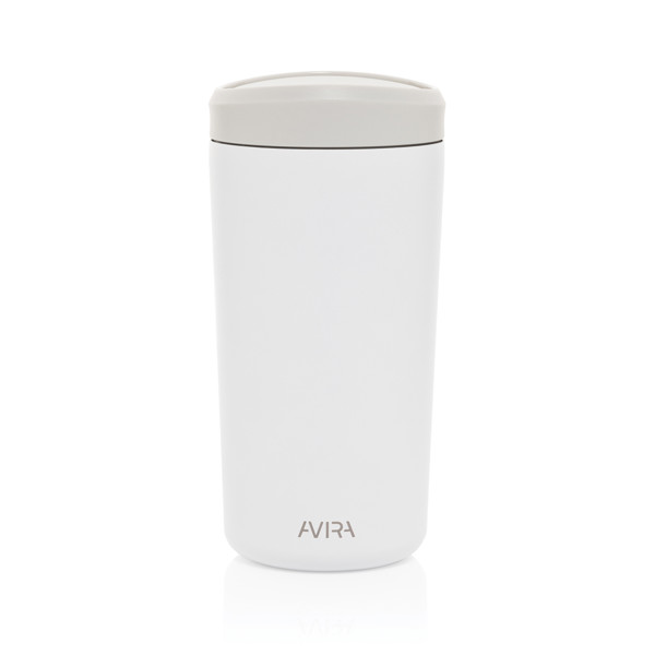 Avira Alix RCS re-steel click tumbler 400ML - White