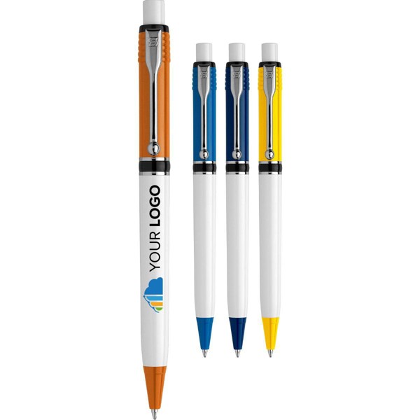 Esferográfica Stilolinea de plástico Raja Norina - amarelo