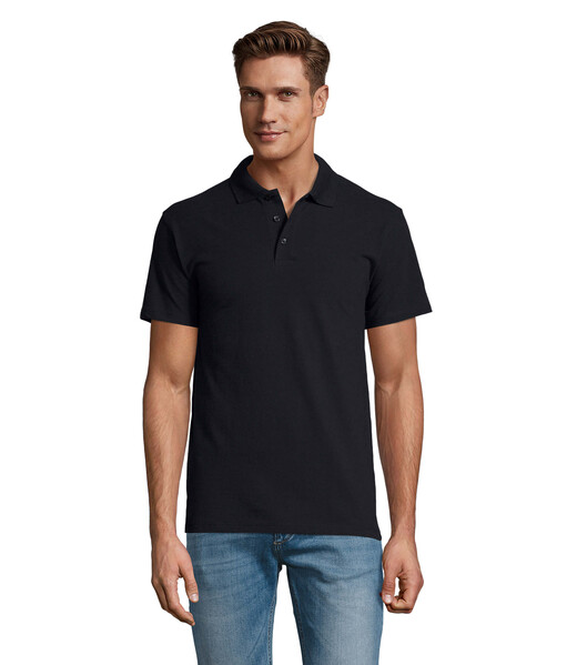 SPRING II  Polo homen  210g - Azul MarinhoXXL
