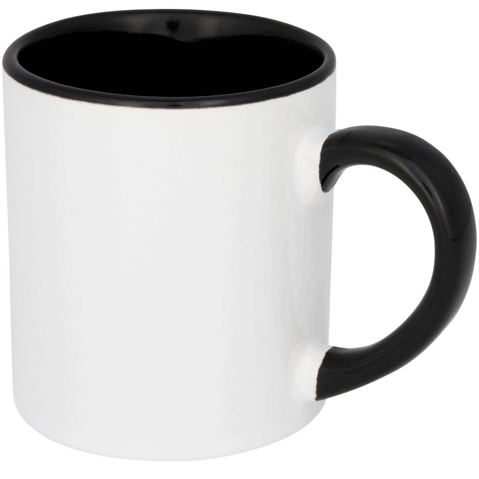 Pixi 200 ml mini ceramic sublimation colour-pop mug - Solid Black