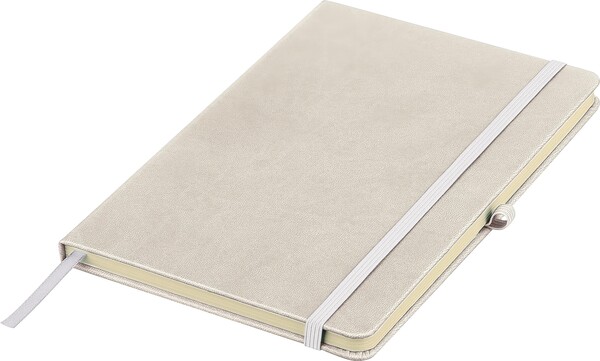 Gerecycled notitieboekje A5 Bloom - wit