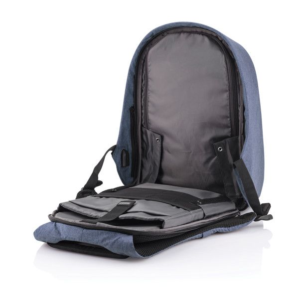 Xd Design Bobby Hero backpack, USB, 15.6 inch laptop - Light Blue / Black