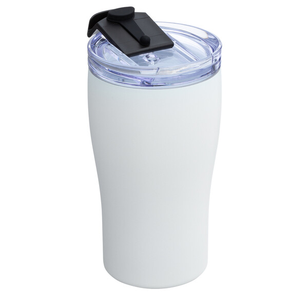 Thermo mug MEZZO CERAMIC - white