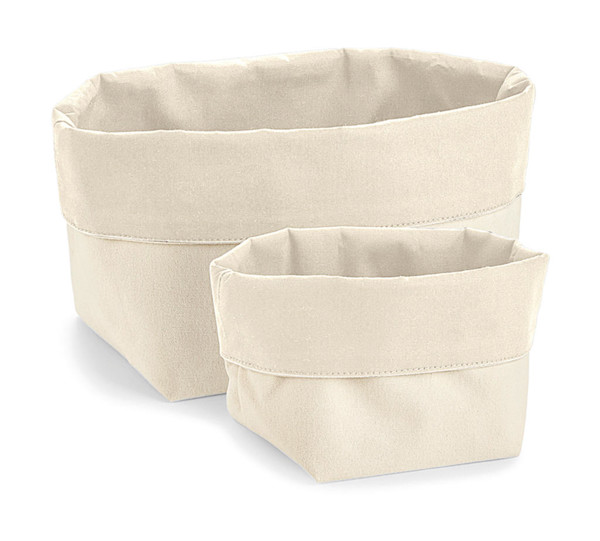 Reversible Canvas Organiser - Natural / M