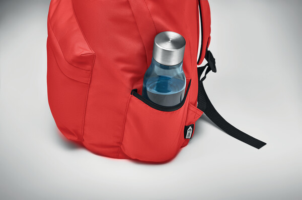 Zaino in poliestere 600D RPET Bapal+ - Rosso