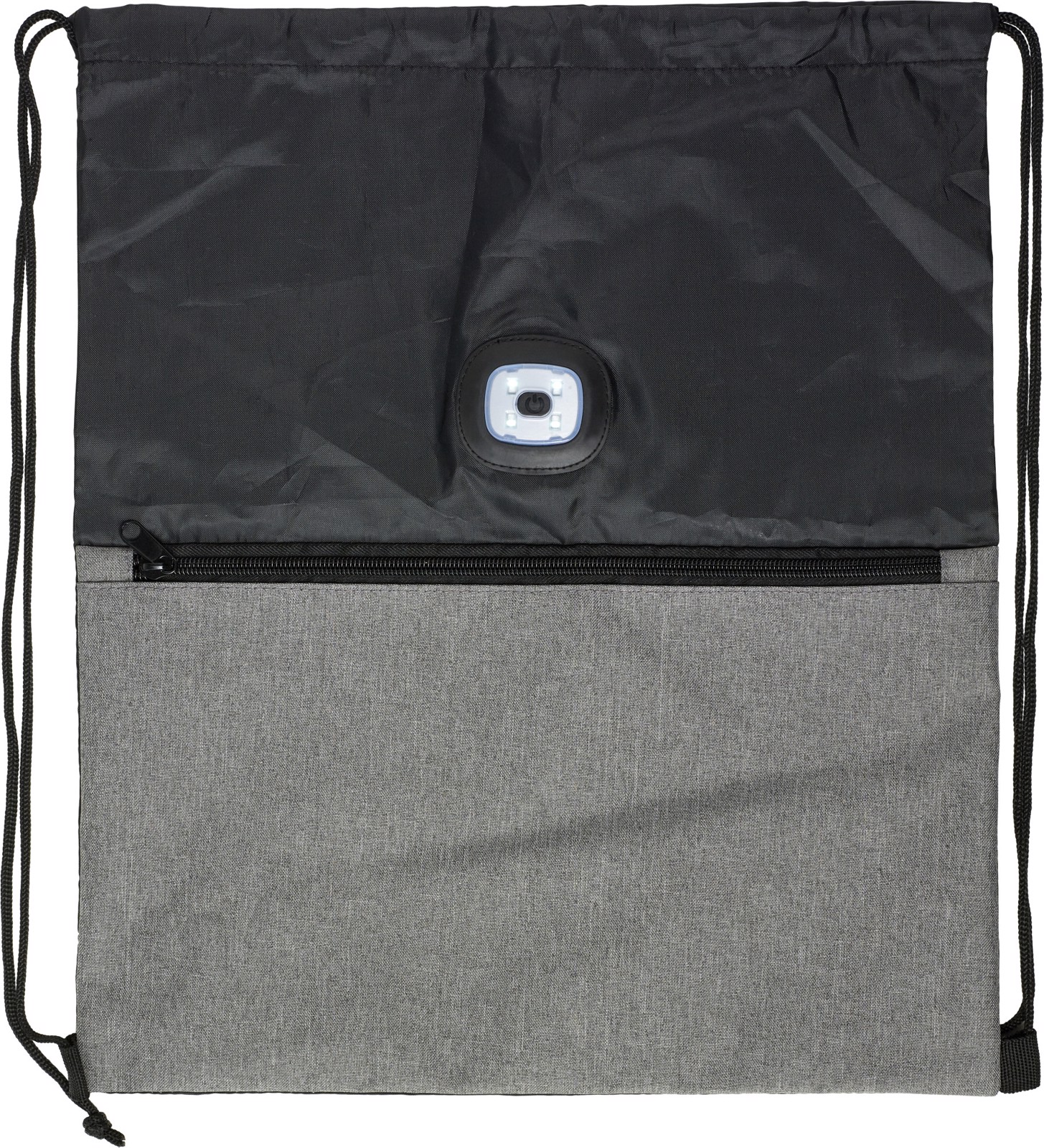 Polyester (300D) drawstring backpack - Black
