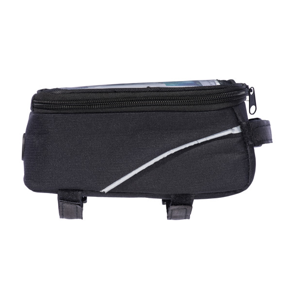 600D Polyester Bicycle Bag With Mobile Holder