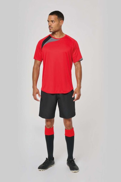 Adults' Short-Sleeved Jersey - Sporty Royal Blue / White / Storm Grey / XS