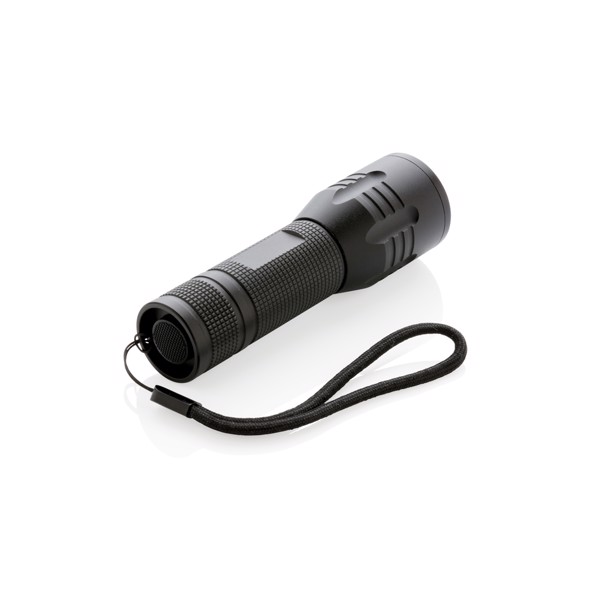 3W medium CREE torch - Black