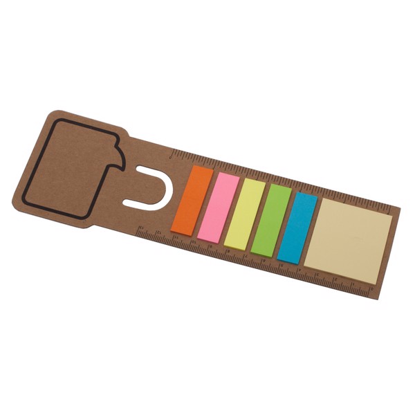 Bookmark with ruler - Beige