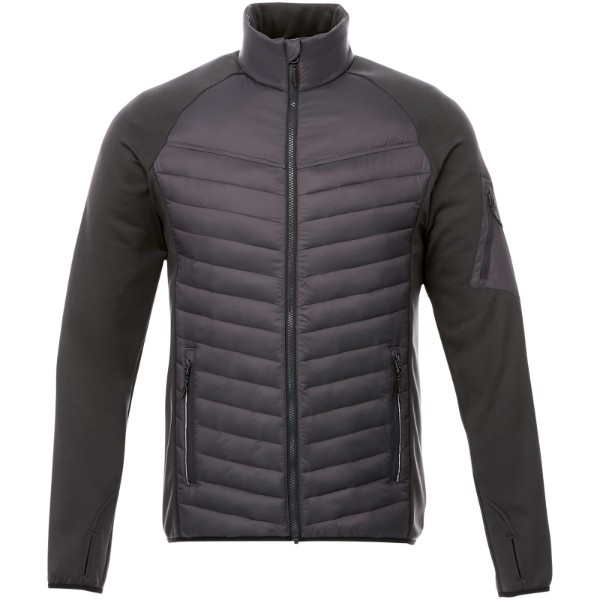 Doudoune hybride homme Banff - Gris storm / M
