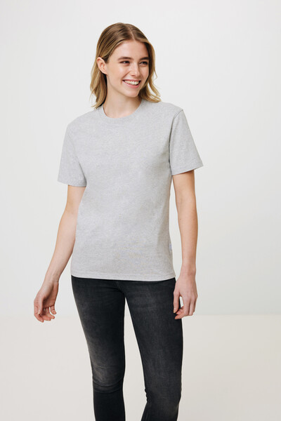T-shirt en coton recyclé non teinté IQONIQ Manuel - Heather Grey / XXL