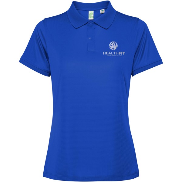 Polo da donna a maniche corte Tormo - Blu royal / S