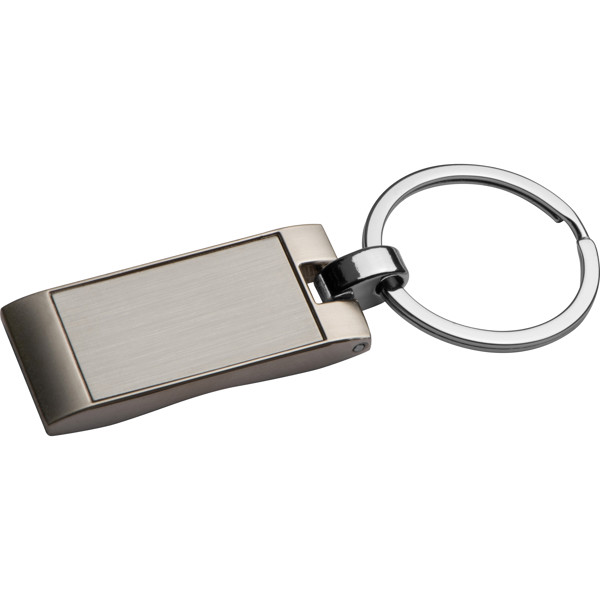 Metal keyring TIMOTHY - Silvergrey