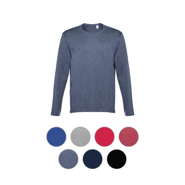 THC BUCHAREST. T-shirt à manches longues pour homme - Bleu / L