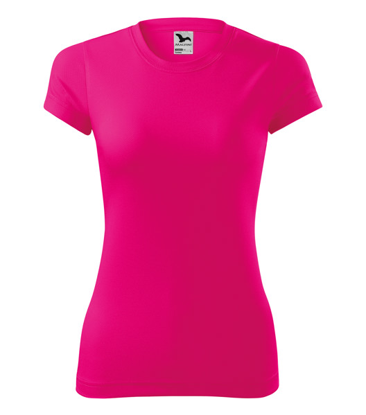 Tričko Dámské Malfini® Fantasy - Neon Pink / 2XL