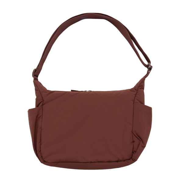 KENTO URBAN RCS polstrovaná crossbody taška z rec. Nylonu - Vínovo Červená