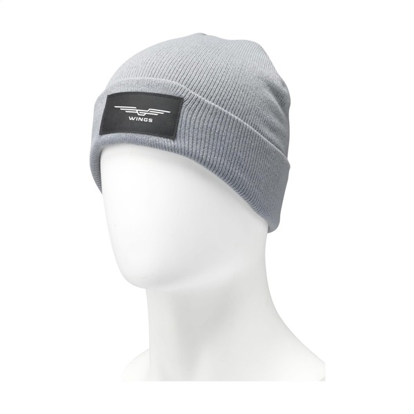 Stavanger GRS RPET Beanie bonnet - Gris
