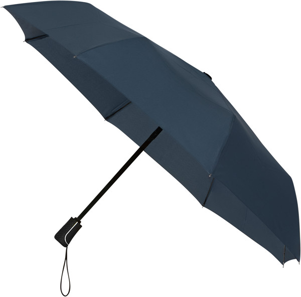 MINIMAX - Parapluie pliant - Ouverture et fermeture automatique - Impermable au vent -  100 cm - Bleu marin