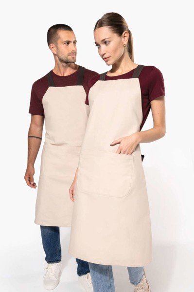 Organic Cotton Apron - Wine