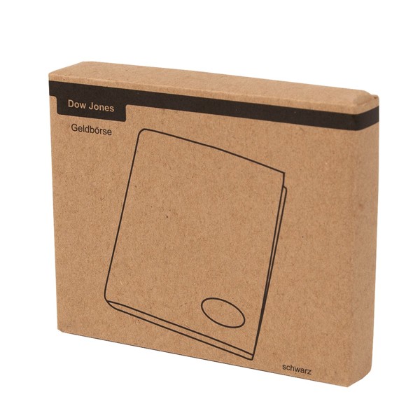 Usnjena denarnica Dow Jones, 125x100 mm
