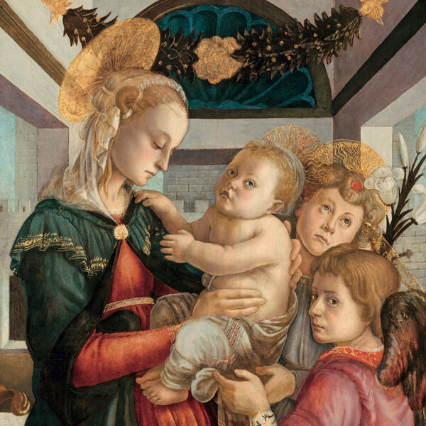 Notique Poznámkový Kalendář Sandro Botticelli 2027, 30 x 30 cm - Východní